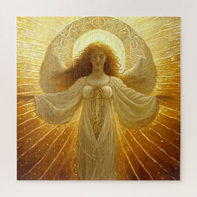 Puzzle Golden Angel Awakening of Knowledge  (Vertical)