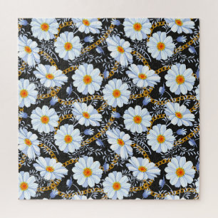Puzzle Golden Baroque : Floral Chain Texture