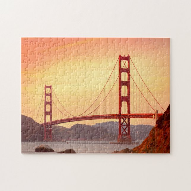 Puzzle Golden Gate Bridge Californie. (Horizontal)