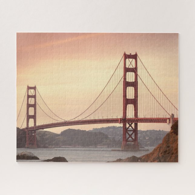 Puzzle Golden Gate Bridge San Francisco Bay (Horizontal)