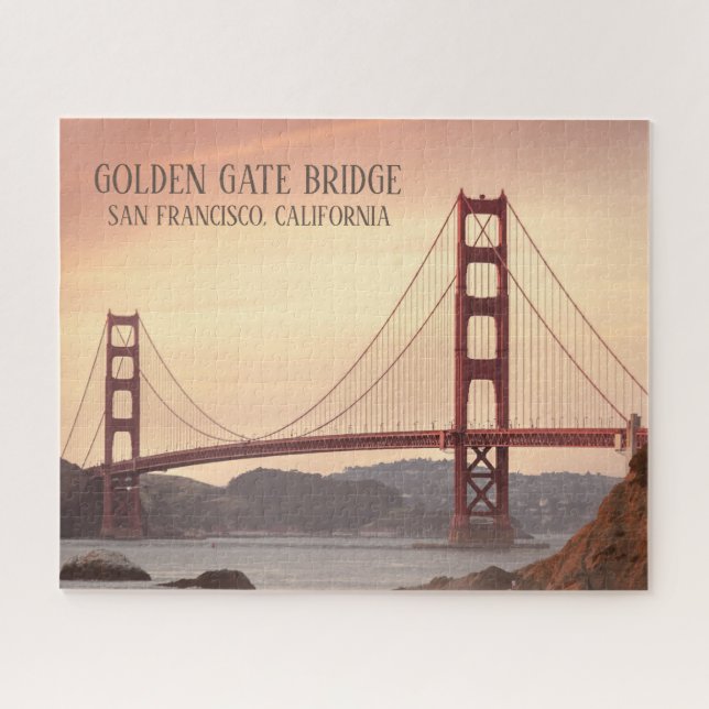 Puzzle Golden Gate Bridge San Francisco Californie PHOTO (Horizontal)