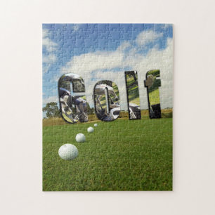 Puzzle Golf Et Logo,