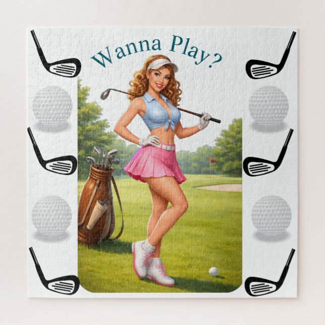Puzzle Golfeuse en forme Thunder_Cove (Vertical)