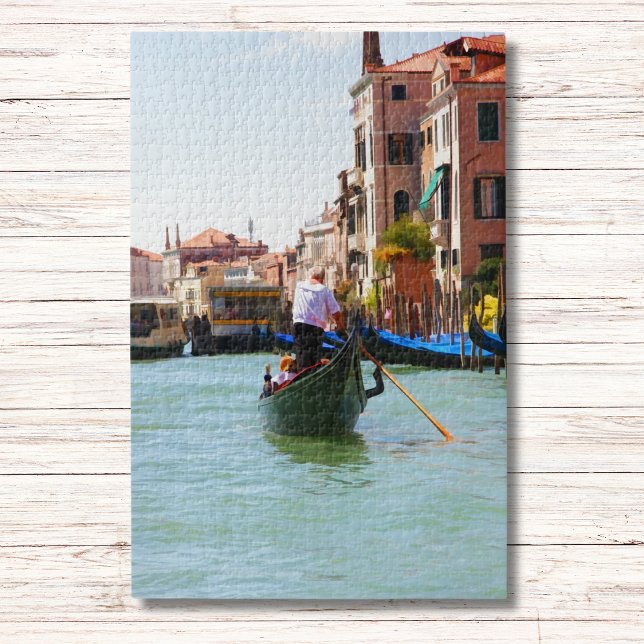 Puzzle Gondola à Venise Italie (Créateur téléchargé)