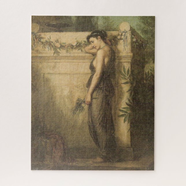 Puzzle Gone Mais Pas Oublié (John William Waterhouse) (Vertical)