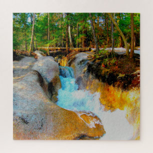 Puzzle Gorge de Rushing Water New Hampshire