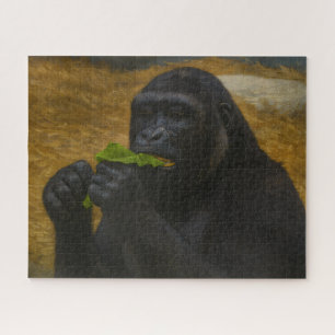 Puzzle Gorilla Grace - Portrait réaliste de la faune