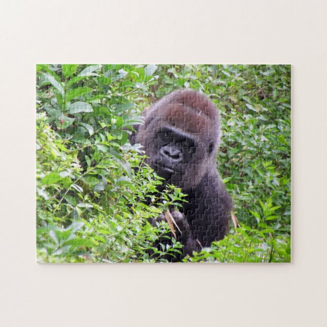 Puzzle Gorilla Peek-A-Boo (Horizontal)