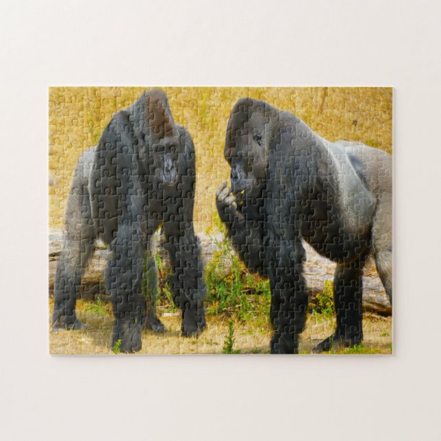 Puzzle Gorilles. (Horizontal)