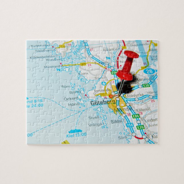 Puzzle Gothenburg, Göteborg, Suède (Horizontal)