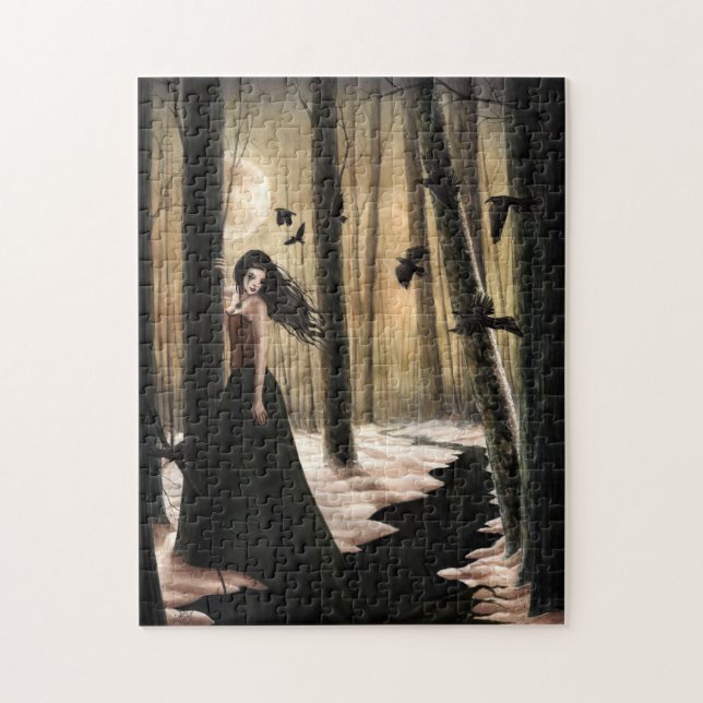 Puzzle gothique de Lament lunaire (Vertical)