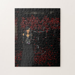 Puzzle gothique foncé