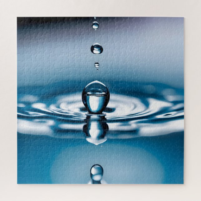 Puzzle Gouttes d'eau de macro (Vertical)