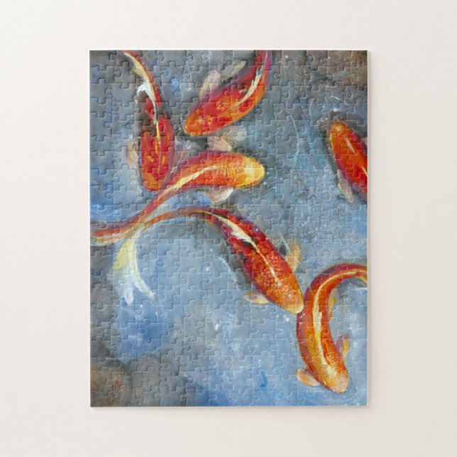 Puzzle Gracieux Koi II (Vertical)