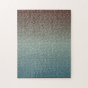 Puzzle Gradient bleu-gris rouge-gris Minimal difficile