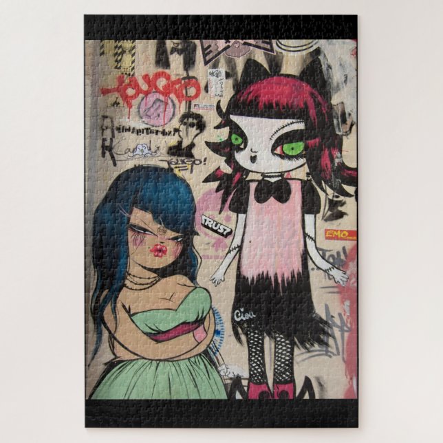 Puzzle Graffiti (Vertical)