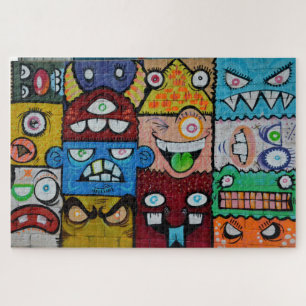 Puzzle Graffiti Art