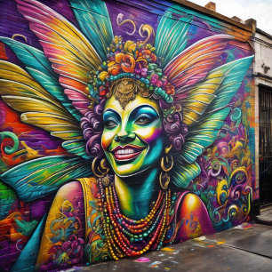 Puzzle Graffiti de rue Mardi Gras