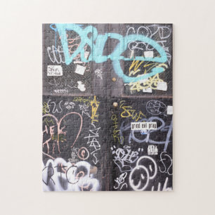 Puzzle Graffiti New York City Upper West Side NYC