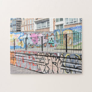 Puzzle Graffiti Shoreditch Hackney London Royaume-Uni