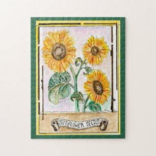 Puzzle Graines de tournesol