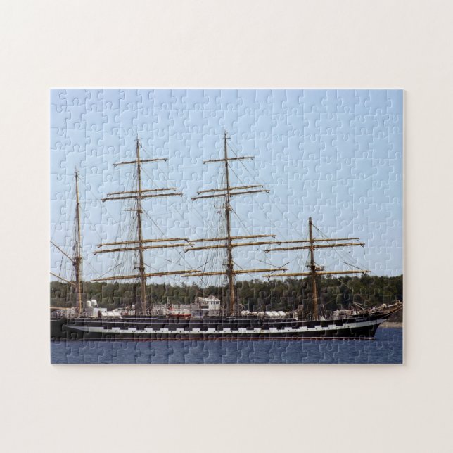Puzzle Grand bateau Kruzenshtern Photo (Horizontal)