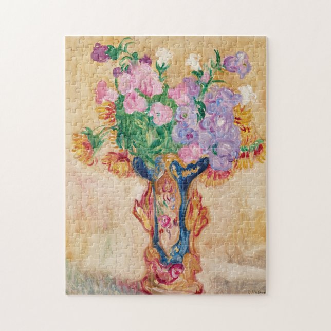 Puzzle Grand Bouquet au Vase en Porcelaine | Louis Valtat (Vertical)