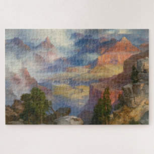 Puzzle Grand Canyon à Mist (par Thomas Moran)