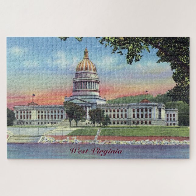 Puzzle Grand casse-tête du Capitole de l'État de Virginie (Horizontal)