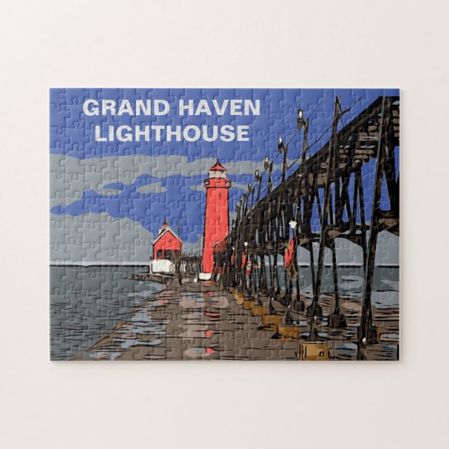 PUZZLE GRAND HAVEN LIGHTHOUSE (Horizontal)