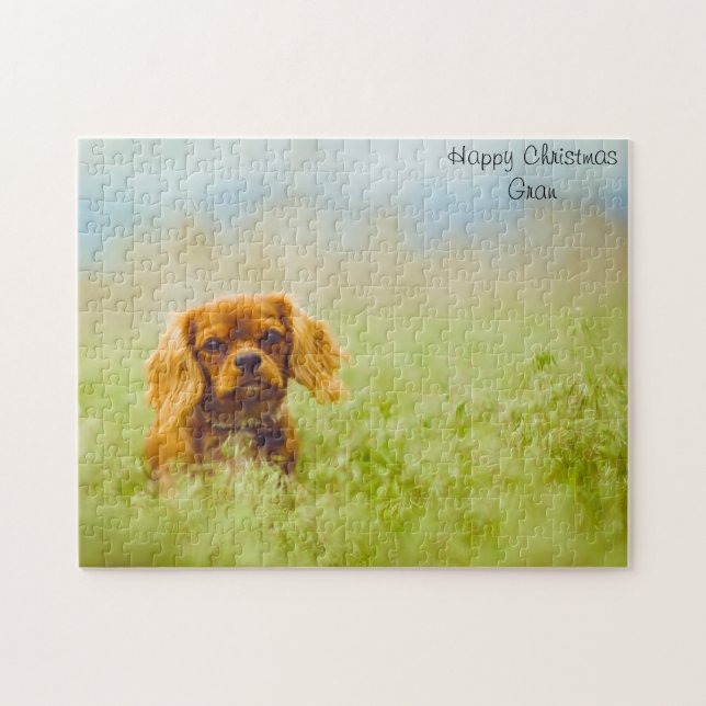 Puzzle Grand-mère de Noël (Horizontal)