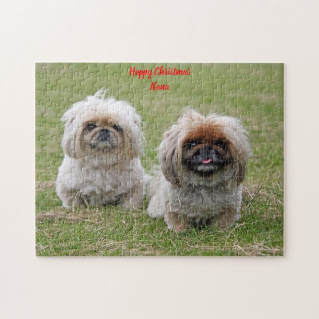 Puzzle Grand-mère de Noël (Horizontal)