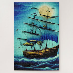 Puzzle Grand navire Nautique