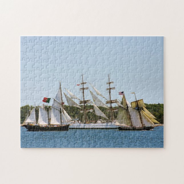 Puzzle Grand Navire Parade de Voiles Festival Photo (Horizontal)