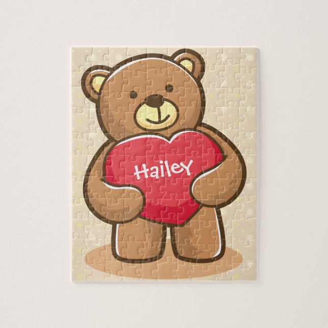 Puzzle Grand ours de nounours d'amour 8x10 (Vertical)