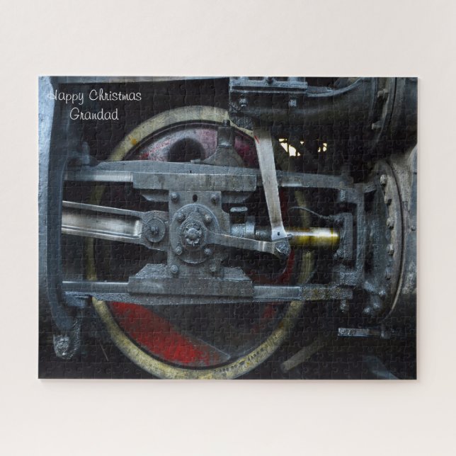 Puzzle Grand-père de Noël. (Horizontal)