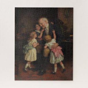 Puzzle Grand-père et Petites-filles (par Joseph Clark)