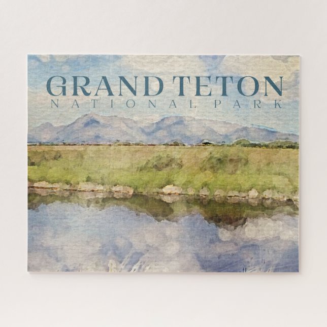 Puzzle Grand Teton Puzzle, Parc National (Horizontal)