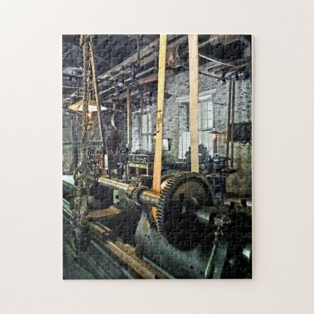 Puzzle Grand tour dans l'atelier de construction (Vertical)