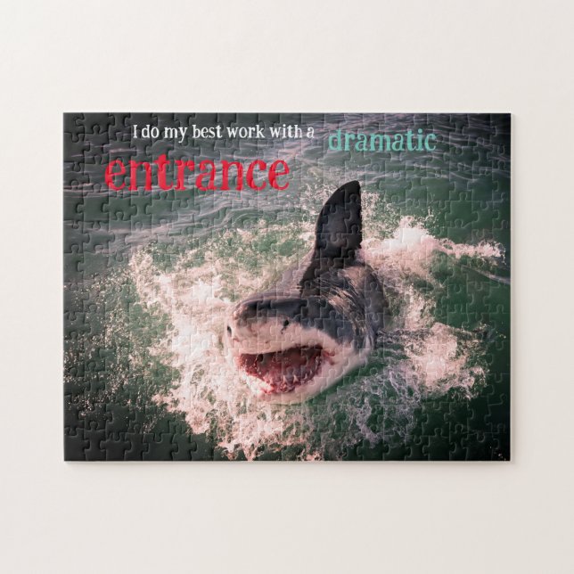 Puzzle Grande brèche de requin blanc (Horizontal)