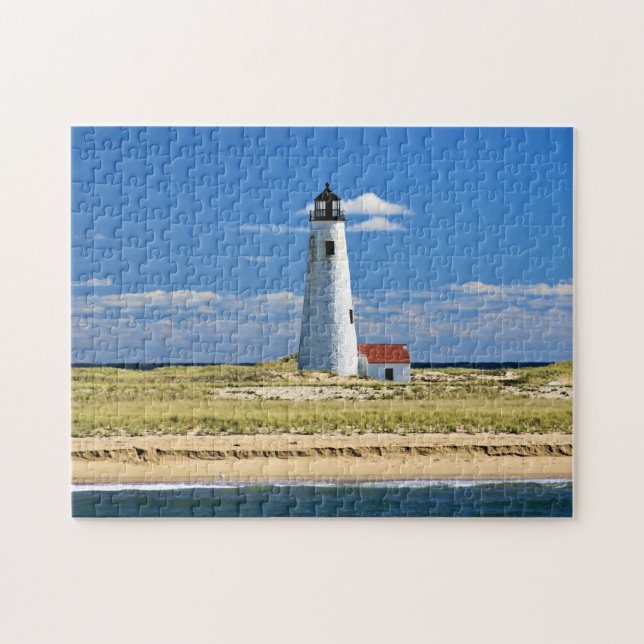 Puzzle Grande casse-tête de Nantucket mA de phare de (Horizontal)