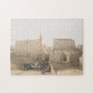 Puzzle Grande entrée du Temple de Louxor, Egypte