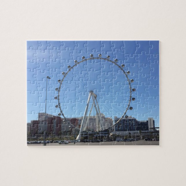 Puzzle Grande Roue à rouleaux Ferris Las Vegas#2 Jigsaw P (Horizontal)