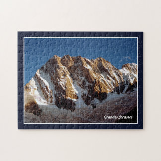 Puzzle Grandes Jorasses Mont Blanc Massif Alpes française
