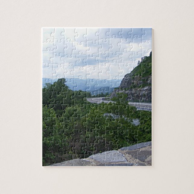 Puzzle grandes montagnes fumeuses (Vertical)
