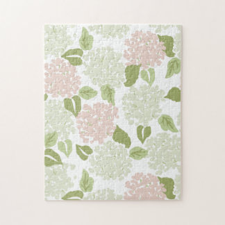 Puzzle Grandmillenial hydrangea preppy floral joli