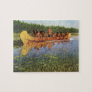 Puzzle Grands explorateurs par Remington, Pionniers Vinta