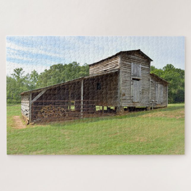 Puzzle Grange vintage Shed (Horizontal)