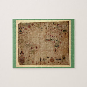 Puzzle Graphique de Portolan de l'océan Atlantique - Pas