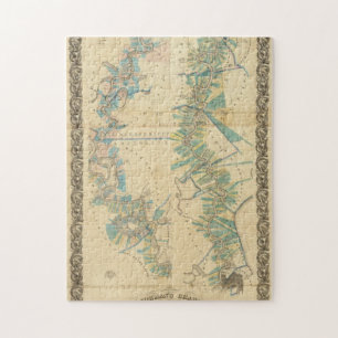 Puzzle Graphique du Mississippi inférieur